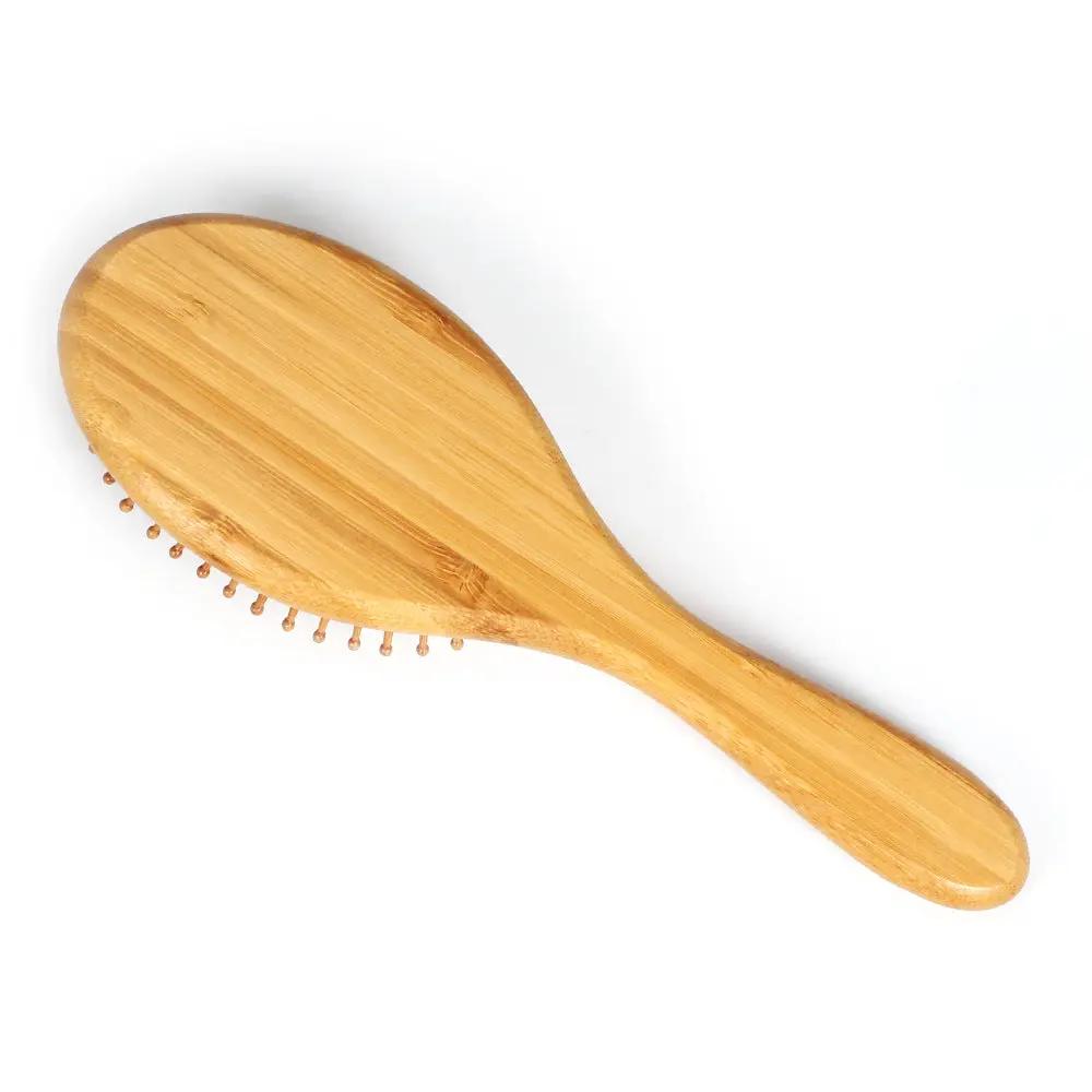 Massaging Bamboo Bristle Hair Brush - Hair Your Lux