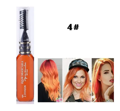 Temporary Hair Dye Mascara - Hair Your Lux