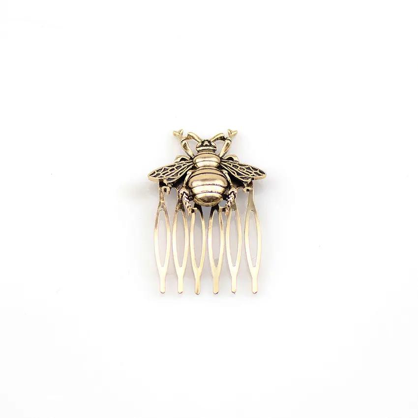 Bumble Bee Antique Insert Hairpin Comb - Hair Your Lux