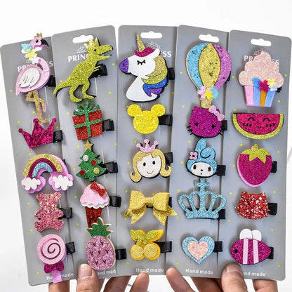 New children's hair clip set - Hair Your Lux