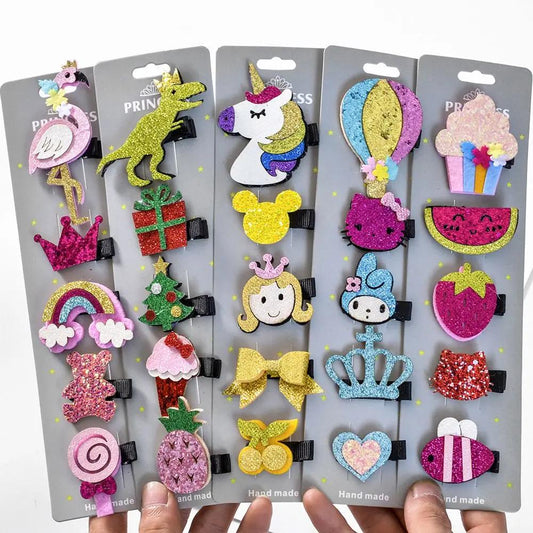 New children's hair clip set - Hair Your Lux