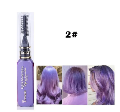 Temporary Hair Dye Mascara - Hair Your Lux