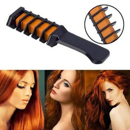 Temporary Mini Disposable Crayons Hair Color Dyeing Mascara Dye Chalk Box With Brush Hair Your Lux