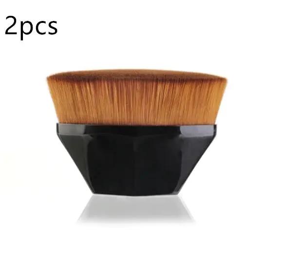 Foundation Brush BB Cream Makeup Brushes Loose Powder Brush Flat Kit - Hair Your Lux