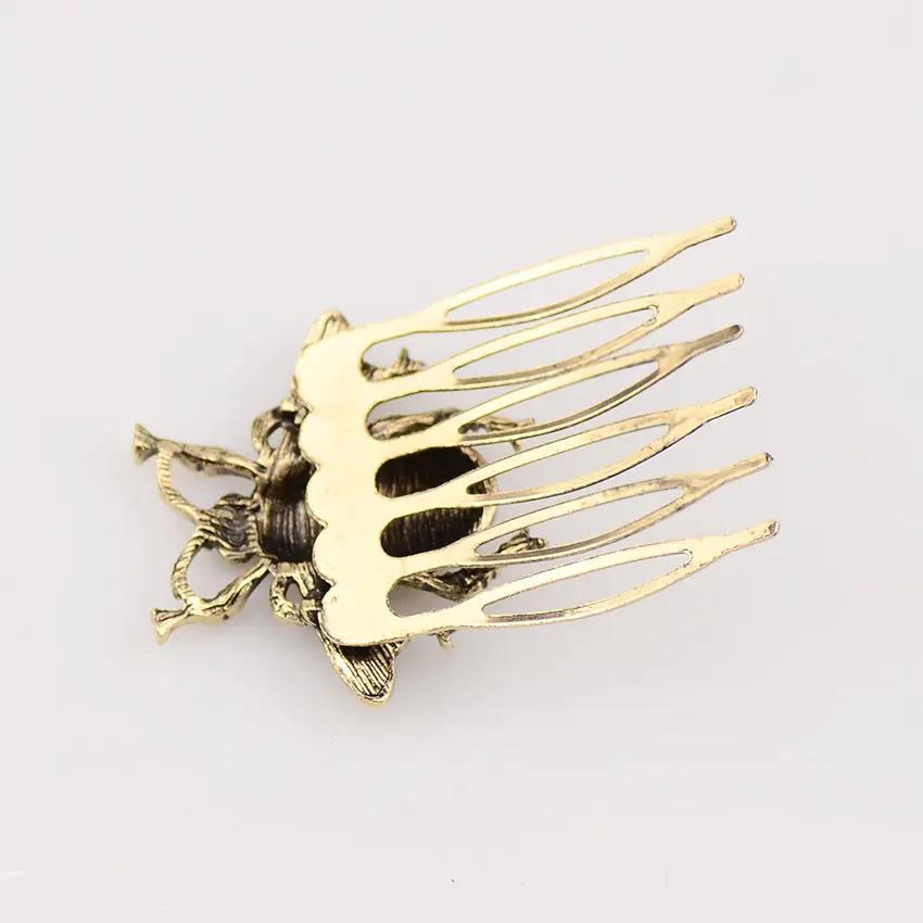 Bumble Bee Antique Insert Hairpin Comb - Hair Your Lux