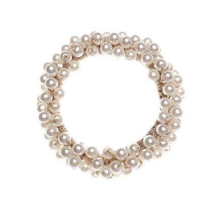 Tie Hair Rubber Band Adult Headdress Pearl Headdress Love Hair Accessories - Hair Your Lux