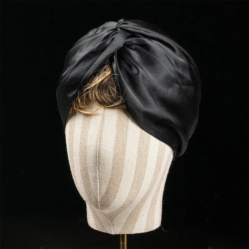 Double-layer Twisted Silk Home Cap Hair Your Lux