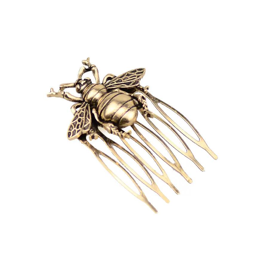 Bumble Bee Antique Insert Hairpin Comb - Hair Your Lux