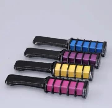 Temporary Mini Disposable Crayons Hair Color Dyeing Mascara Dye Chalk Box With Brush Hair Your Lux