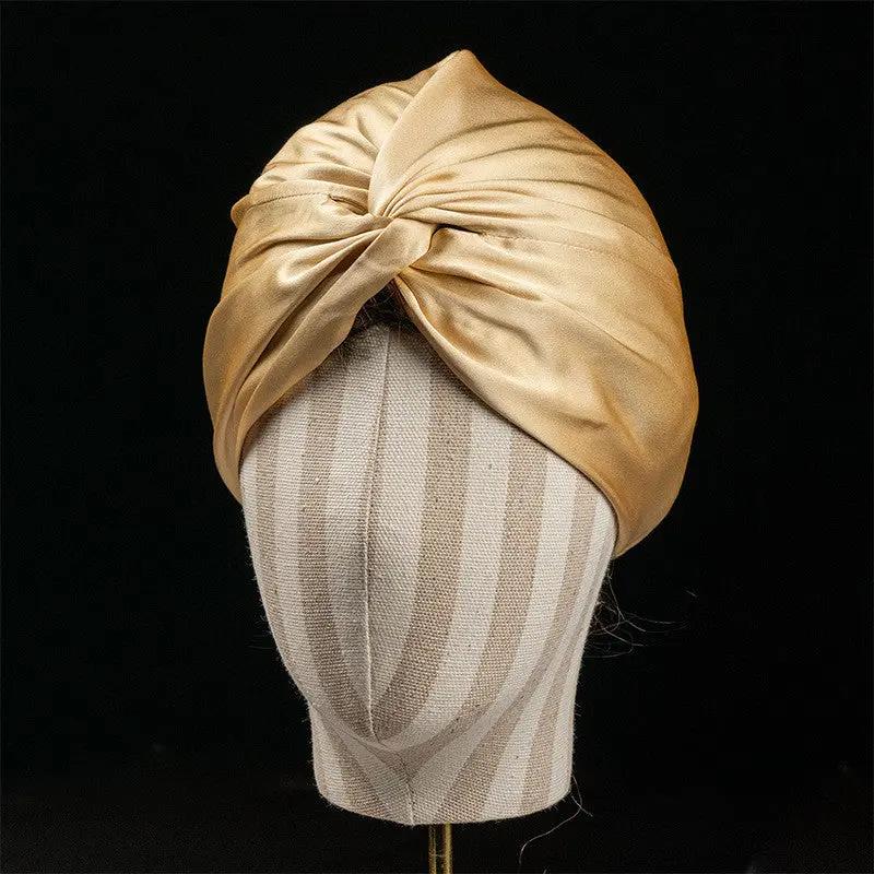 Double-layer Twisted Silk Home Cap Hair Your Lux