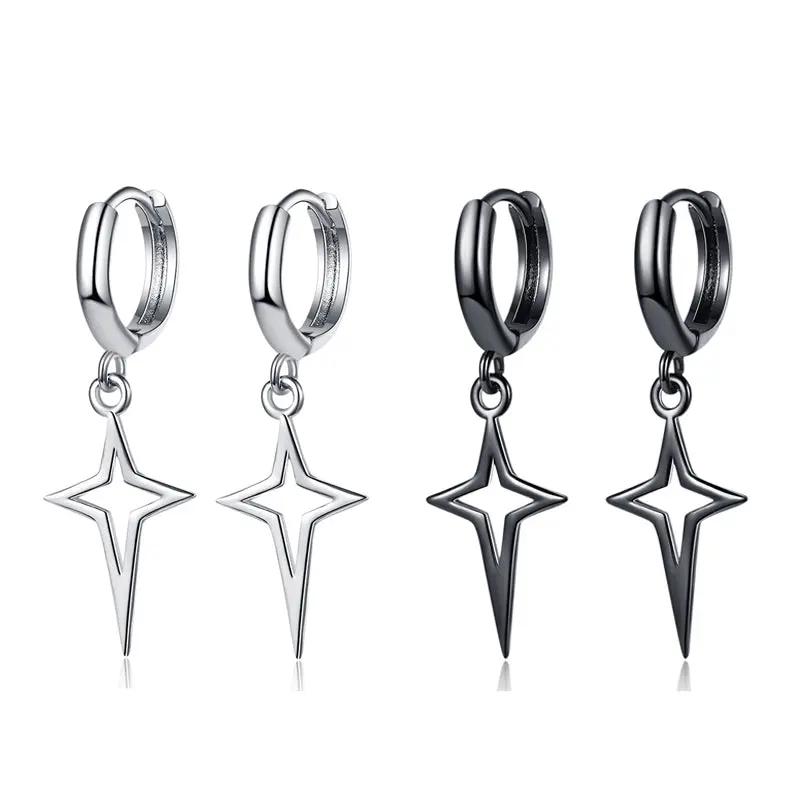 Celestial star charm hoop earrings, detail | Hair Your Lux