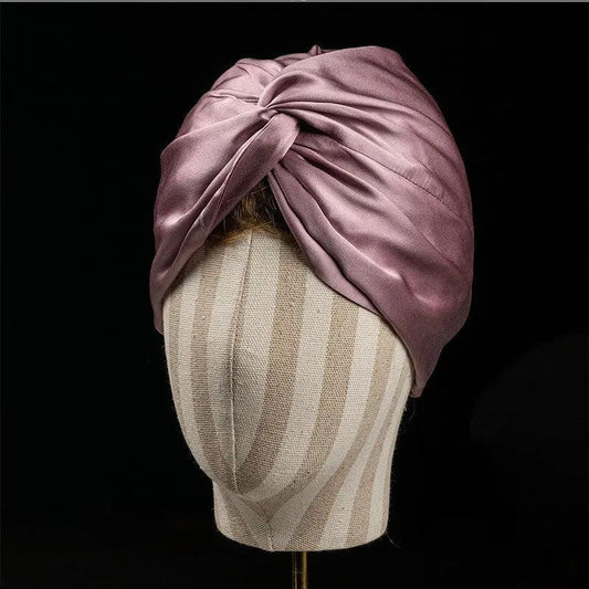 Double-layer Twisted Silk Home Cap Hair Your Lux