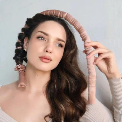 Heat Free Natural Sleep Curler Set Hair Your Lux