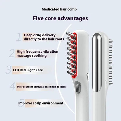 Hair Growth Massage Comb Health Care Scalp Medicine Supplying Device Hair Your Lux