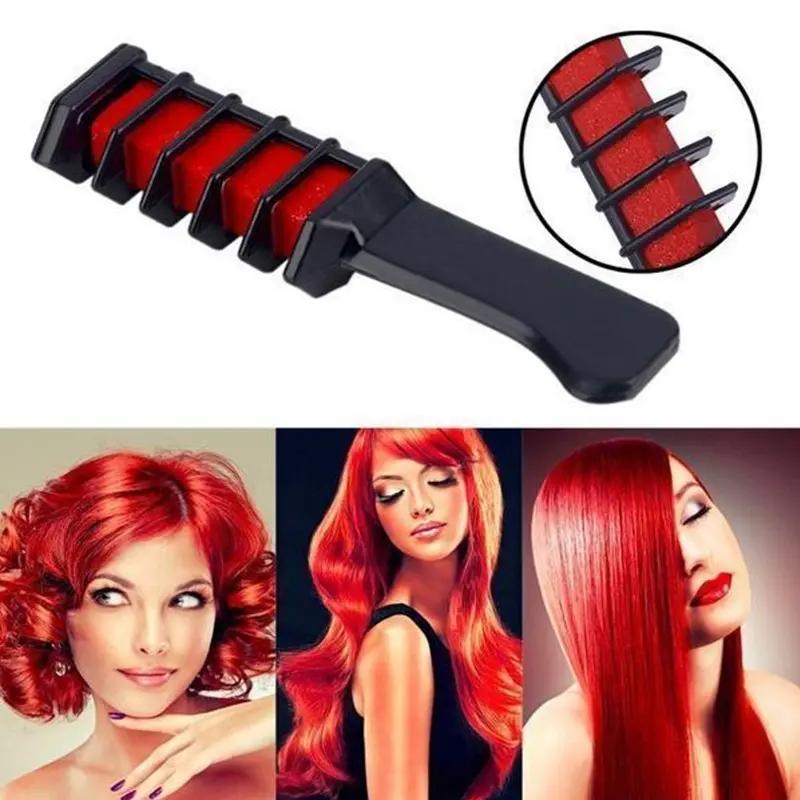 Temporary Mini Disposable Crayons Hair Color Dyeing Mascara Dye Chalk Box With Brush Hair Your Lux