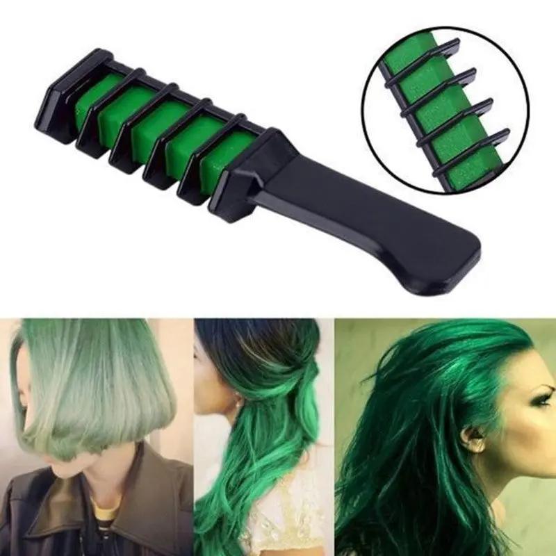 Temporary Mini Disposable Crayons Hair Color Dyeing Mascara Dye Chalk Box With Brush Hair Your Lux