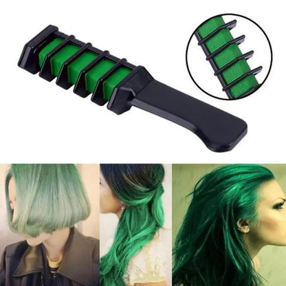 Temporary Mini Disposable Crayons Hair Color Dyeing Mascara Dye Chalk Box With Brush Hair Your Lux