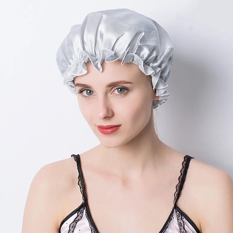 Silk Silkworm Sleeping Hat Hair Protection Hair Your Lux