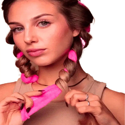 Flannel No Heat Hair Curler Long Lazy Natural Hair Styling Roll Sleep Hair Curler Hair Your Lux