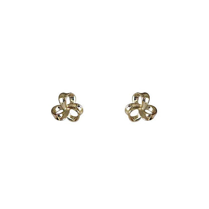 Needle Lucky Flower Stud Earrings - Hair Your Lux