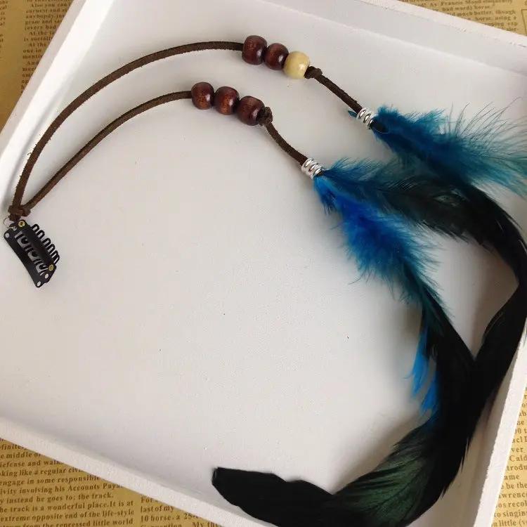 Indian Feather Tassel Hair Piece Hair Your Lux