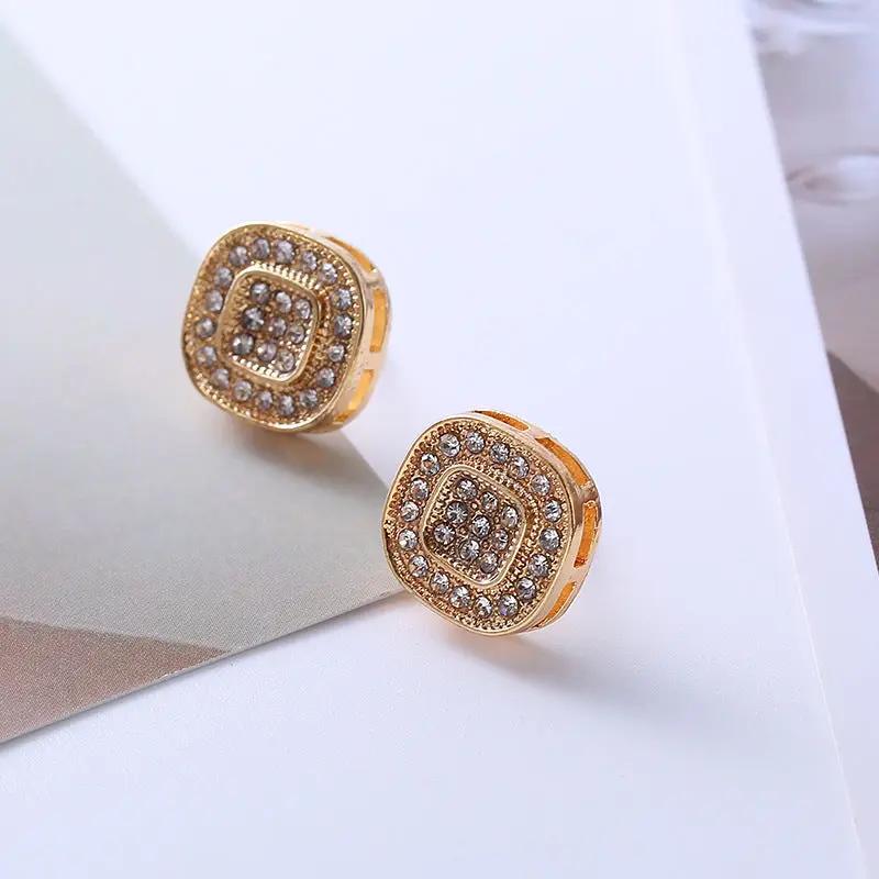 New Titanium Steel Small Ear Studs Simple Retro Minority Light Luxury Temperament Earrings For Women - Hair Your Lux