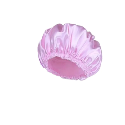 Double-layer Shower Cap Satin Long Hair Shower Cap Universal Hair Your Lux