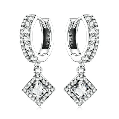 Exquisite Sparkling Zircon Earrings For Women - Hair Your Lux