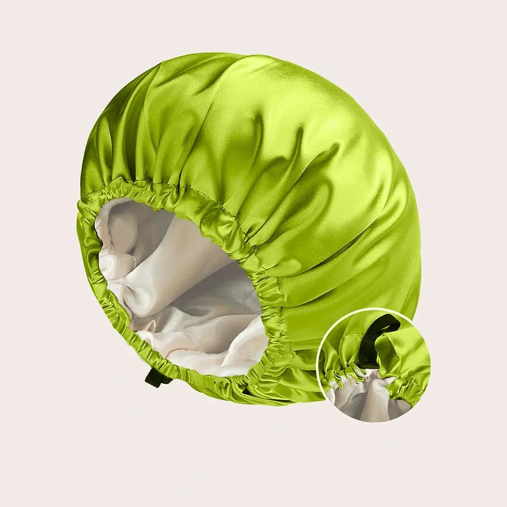 Double-layer Satin Haircare Protective sleeping Hat Hair Your Lux