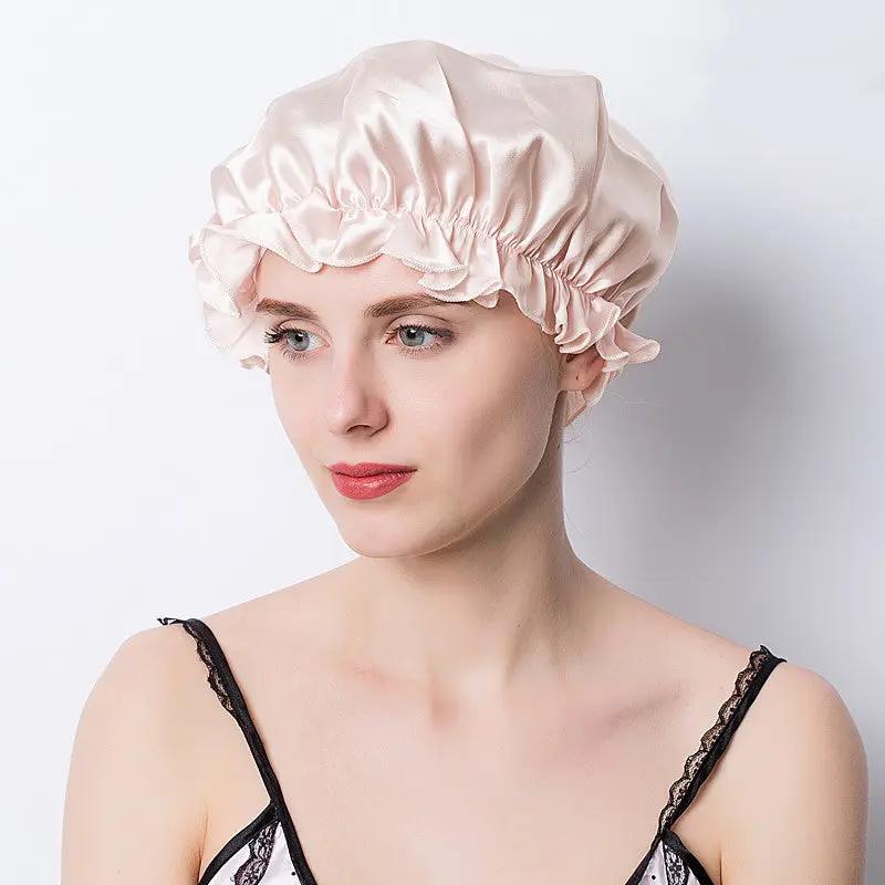 Silk Silkworm Sleeping Hat Hair Protection Hair Your Lux