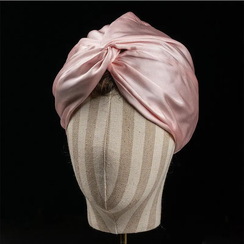 Double-layer Twisted Silk Home Cap Hair Your Lux