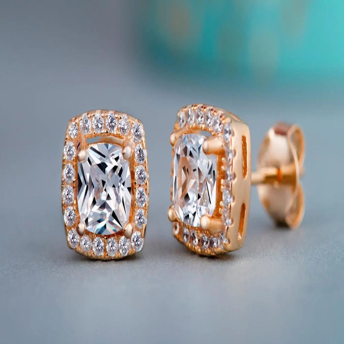 Cross-border Explosive Fashion OL Personality Earrings Creative Zircon Earrings For Women - Hair Your Lux
